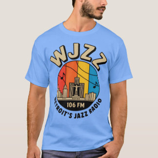 ヴィンテージ WJZZ 106 FM デトロイト ジャズ Tシャツ