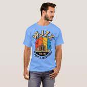 ヴィンテージ WJZZ 106 FM デトロイト ジャズ Tシャツ (正面フル)