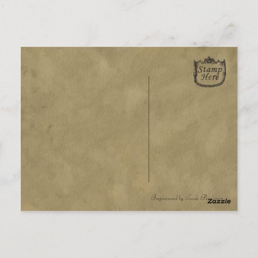 ヴィンテージ「WWIIの女性」スクラップブックのポストカード ポストカード (裏面)