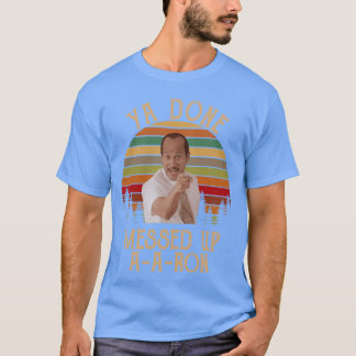 ヴィンテージ Ya Done Messed Up Done Messed Up キー・ペイル Tシャツ