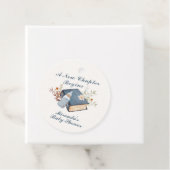 ヴィンテージA新しいチャプター本のボトル赤ちゃんシャワー フェイバータグ (インサイチュ)