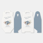 ヴィンテージA新しいチャプター本のボトル赤ちゃんシャワー フェイバーボックス (見開き)