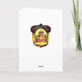 ヴィンテージACORNストーブ広告かわいい素朴 カード (裏面)