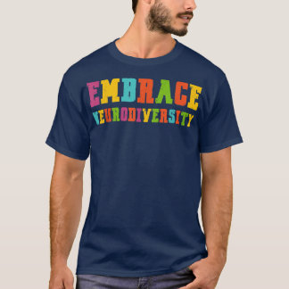 ヴィンテージADHD自閉症ASD抱擁ニューロダイバーシティ Tシャツ