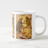 ヴィンテージAeop's Fable, Country Mouse, City Mouse ジャンボコーヒーマグカップ (右)