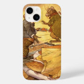 ヴィンテージAeop's Fable, Country Mouse, City Mouse Case-Mate iPhoneケース (裏面)