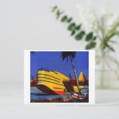 ヴィンテージAeroはがき ポストカード (スタンド正面)