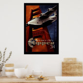 ヴィンテージAero PacificClipper 314ポスター ポスター (キッチン)