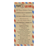 ヴィンテージAirmail結婚のコレクション – プログラム (正面)