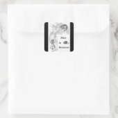 ヴィンテージAlice in Wonderlandテーマのパーティーシール スクエアシール (バッグ)