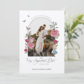 ヴィンテージAlice In Wonderland重要な日付写真 セーブザデート (スタンド正面)