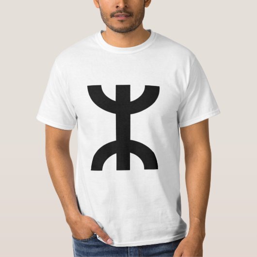 ヴィンテージAmazigh BerberのシンボルTシャツ Tシャツ (正面)