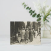 ヴィンテージAmerican Shoppersはがき ポストカード (スタンド正面)