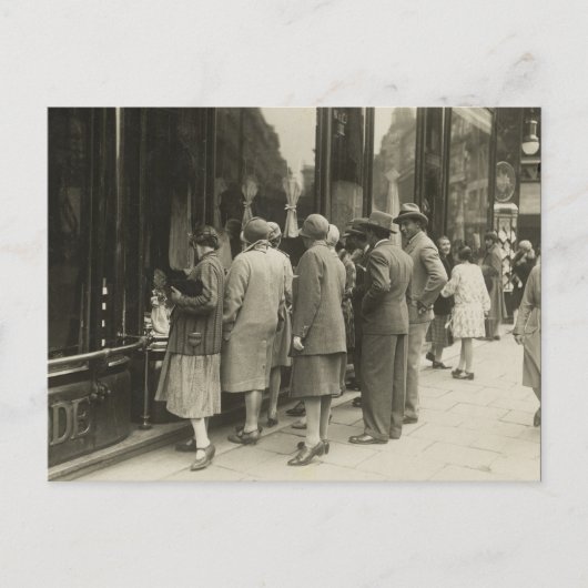 ヴィンテージAmerican Shoppersはがき ポストカード (正面)