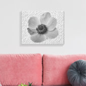 ヴィンテージAnemone Canvas Print キャンバスプリント (インサイチュ (リビング))