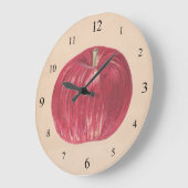 ヴィンテージAppleウォールクロック ラージ壁時計 (傾斜)