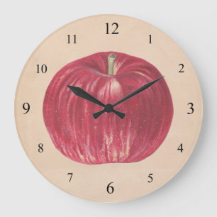 ヴィンテージAppleウォールクロック ラージ壁時計