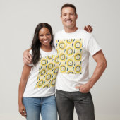 ヴィンテージAppleパターン:クラシック壁紙 Tシャツ (ユニセックス)