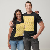 ヴィンテージAppleパターン:壁紙デザイン。 Tシャツ (ユニセックス)