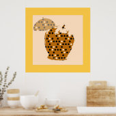 ヴィンテージAppleファインアート ポスター (キッチン)