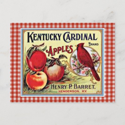 ヴィンテージApple Adはがき ポストカード (正面)