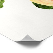 ヴィンテージApple Fruit Water 絵画 color's ポスター (角)