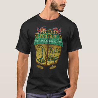 ヴィンテージArthur Treacheru2019sフィッシュ&チップス1969 Te Tシャツ