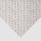 ヴィンテージASLサイン言語クリスマスプレゼント 薄葉紙 (詳細)