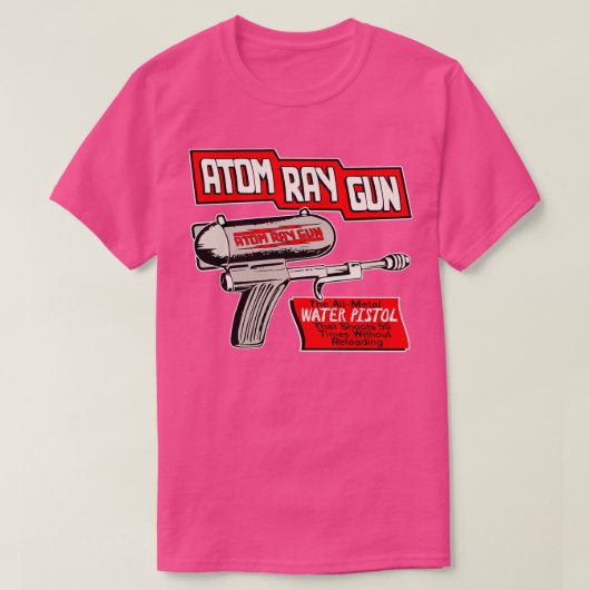 ヴィンテージAtom Ray Gun 40s水玩具 Tシャツ (デザイン正面)