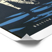 ヴィンテージB-O-A-C航空旅行ポスター ポスター (角)