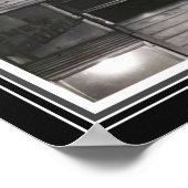 ヴィンテージB&Wダンスホールポスター16 x 20 ポスター (角)