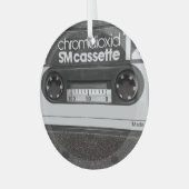 ヴィンテージBASFカセット：コレクターズアイテム ガラスオーナメント (正面左)