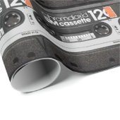 ヴィンテージBASFカセット:コレクターズアイテム ラッピングペーパー (ロールコーナー)