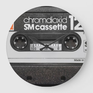 ヴィンテージBASFカセット：コレクターズアイテム ラージ壁時計