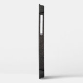 ヴィンテージBASFカセット:コレクターズアイテム Case-Mate iPhoneケース (裏面 / 左)