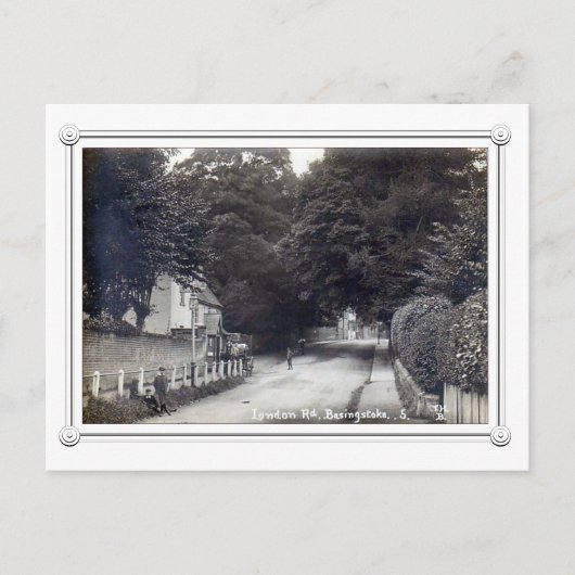 ヴィンテージBasingstoke，ハンプシャー，イギリス ポストカード (正面)
