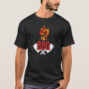 ヴィンテージBBQグリルマスターバックヤード Tシャツ