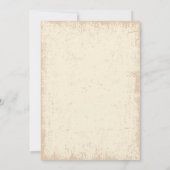 ヴィンテージBBQパーティの招待状 招待状 (裏面)