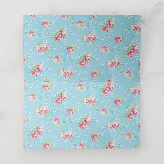 ヴィンテージBBQプレイス/フードテントカード – ギンガム プレイスカード (内部開封)