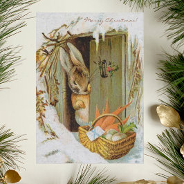 ヴィンテージBeatrix Potter Christmas Greetings シーズンカード
