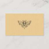 ヴィンテージBee Wildflower Book Request Insert Card 名刺 (裏面)