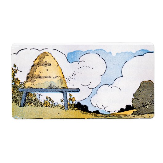 ヴィンテージBeehiveアートワークのラベル ラベル (正面)