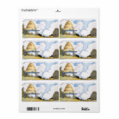 ヴィンテージBeehiveアートワークのラベル ラベル (フルシート)