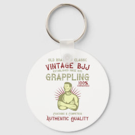 ヴィンテージBJJレトログランピングブラジル柔術 キーホルダー