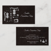 ヴィンテージBlackboardシームレス名刺 名刺 (正面/裏面)