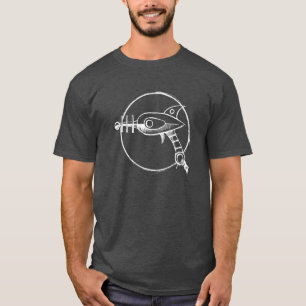 ヴィンテージBlasterスケッチスケッチアートワークTshirt Tシャツ