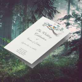 ヴィンテージBluebirdプログラムカバー