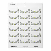 ヴィンテージBluebirdラベル ラベル (フルシート)