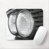 ヴィンテージBMWのヘッドライトのmousepad マウスパッド (マウス)