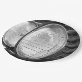 ヴィンテージBMWのヘッドライト ペーパープレート (アングル)